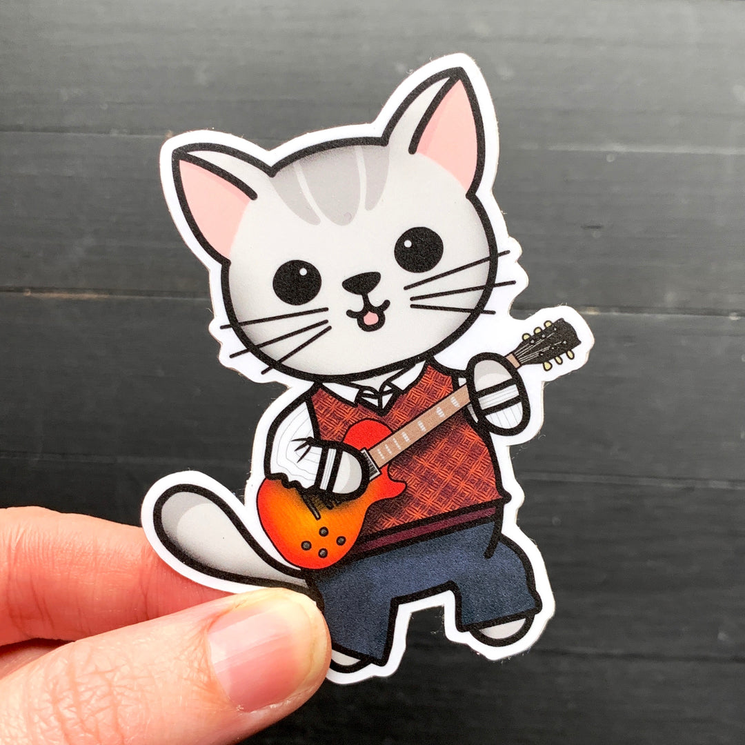 Litter of Rock // Dewey // Mabel // Die Cut Sticker