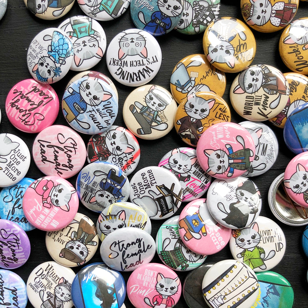 Button Mystery Pack // Pin Back Button