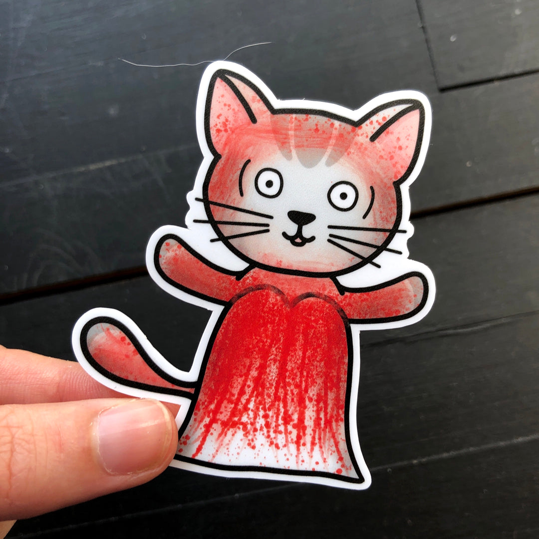 Carrie // Mabel // Die Cut Sticker