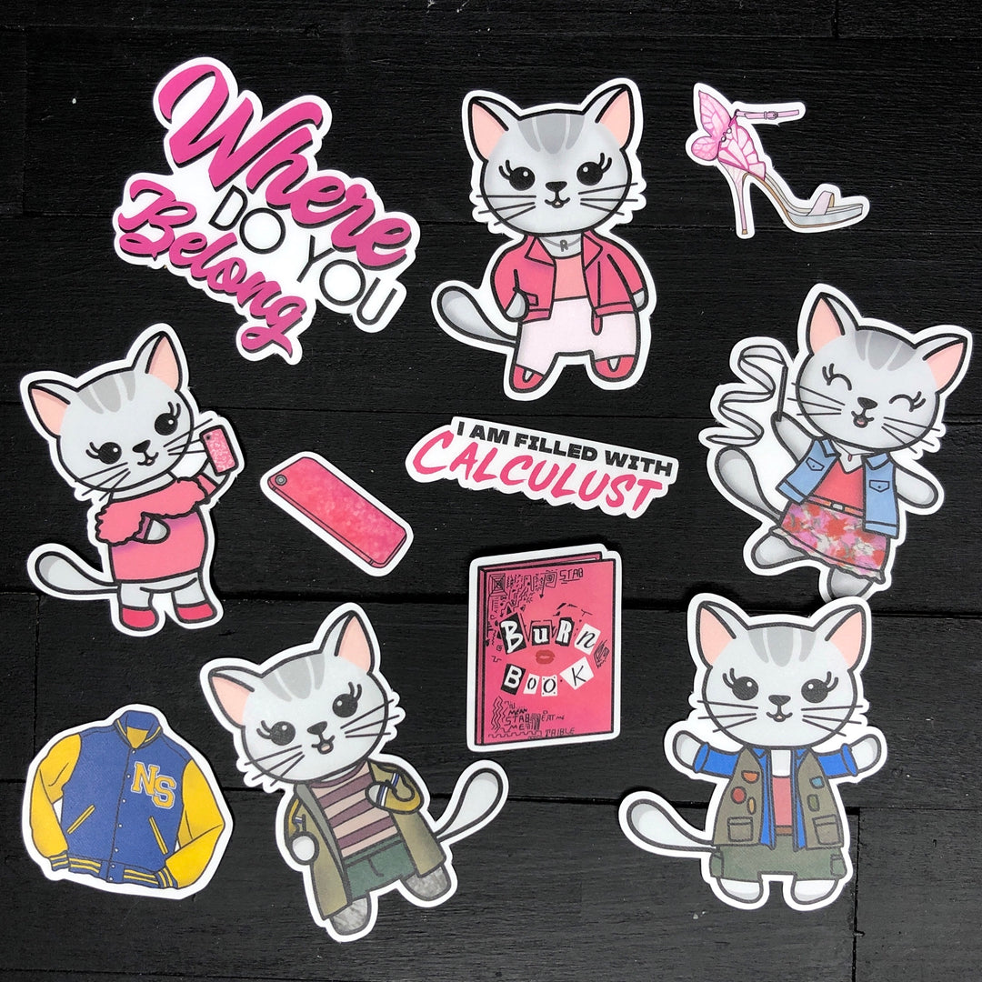 Mean Kittens // Vinyl Sticker Pack