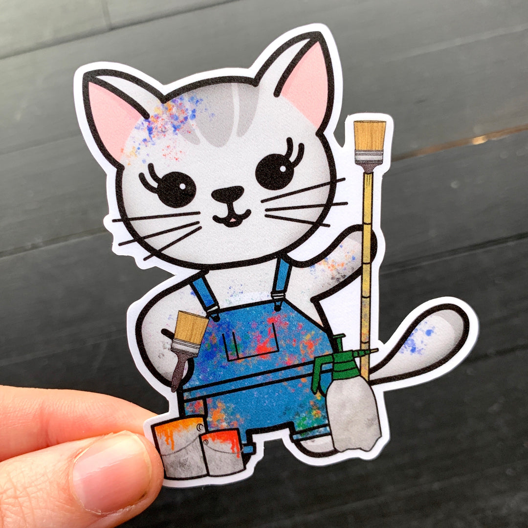 Set Painter // Mabel // Die Cut Sticker
