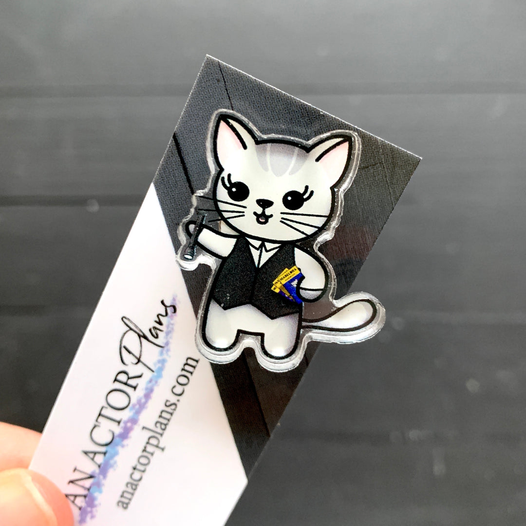 Usher // Mabel // Acrylic Pin