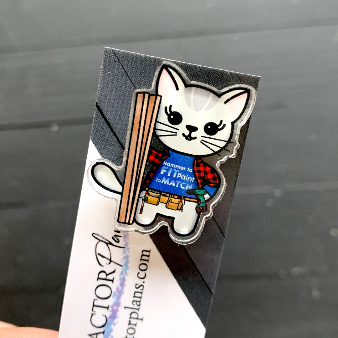Set Builder // Mabel // Acrylic Pin