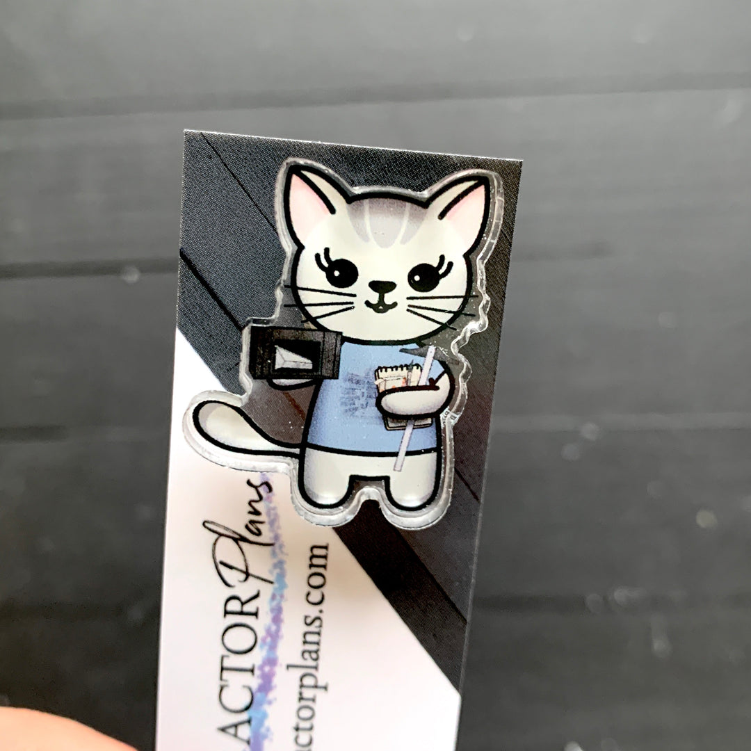 Set Designer // Mabel // Acrylic Pin
