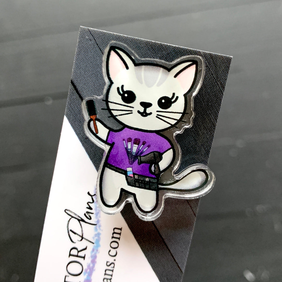 Hair & Make-up Designer // Mabel // Acrylic Pin