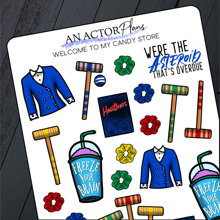 Welcome to my Candy Store // Doodle // Sticker Sheet