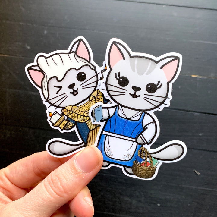 Beauty and the Stray // Mabel // Die Cut Stickers