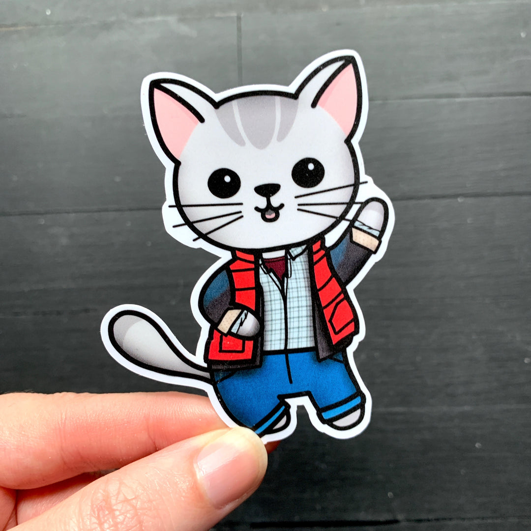 Marty McFly // Mabel // Die Cut Sticker