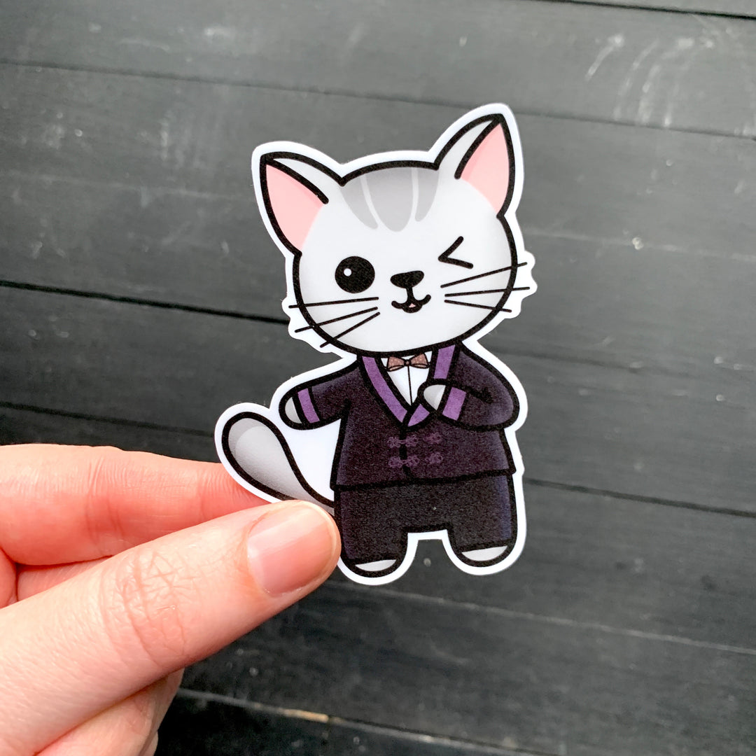 The Great CATsby // Gatsby // Mabel // Die Cut Sticker