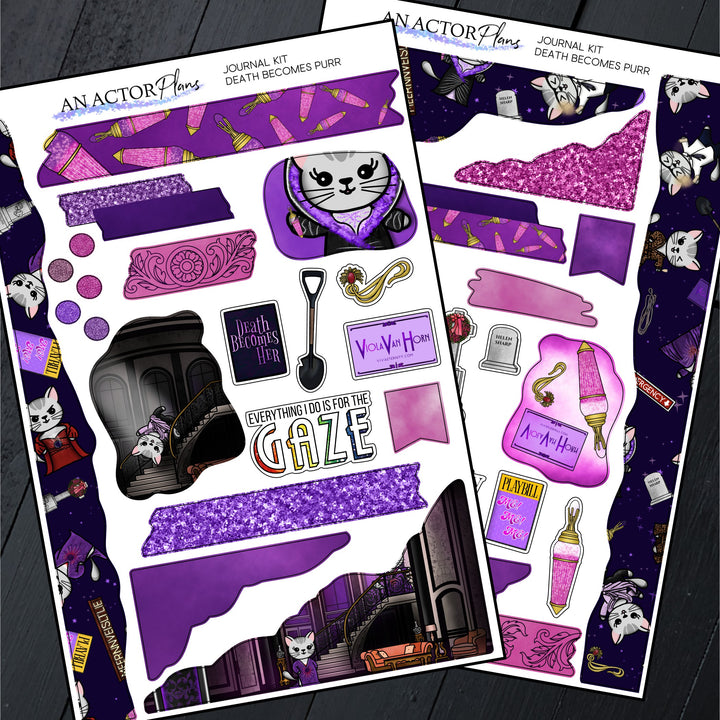 Death Becomes Purr // Journal Kit