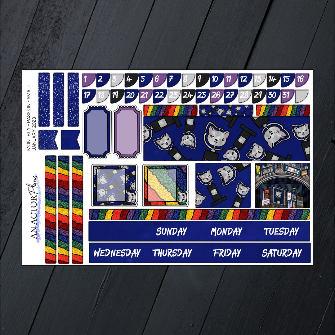 3rd Annual Tabby Awards // Monthly Kit // 3 Formats