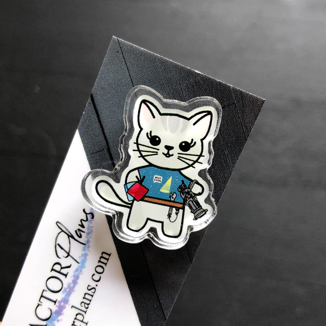 Lighting Designer // Mabel // Acrylic Pin