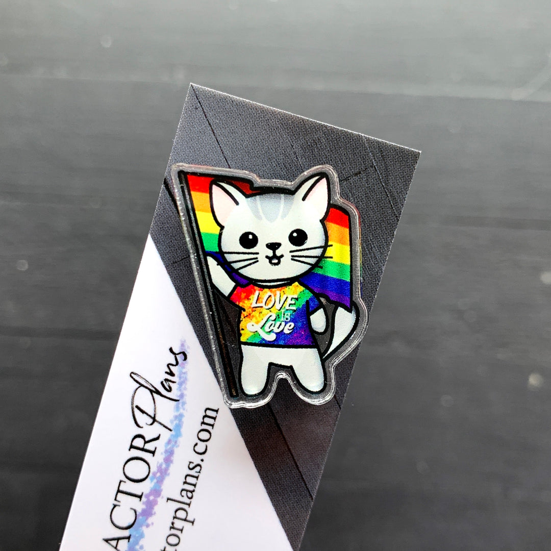 Pride Flag // Mabel // Acrylic Pin