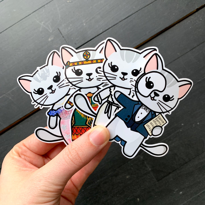 The Phantom of the Pawpra // Mabel // Die Cut Sticker Pack