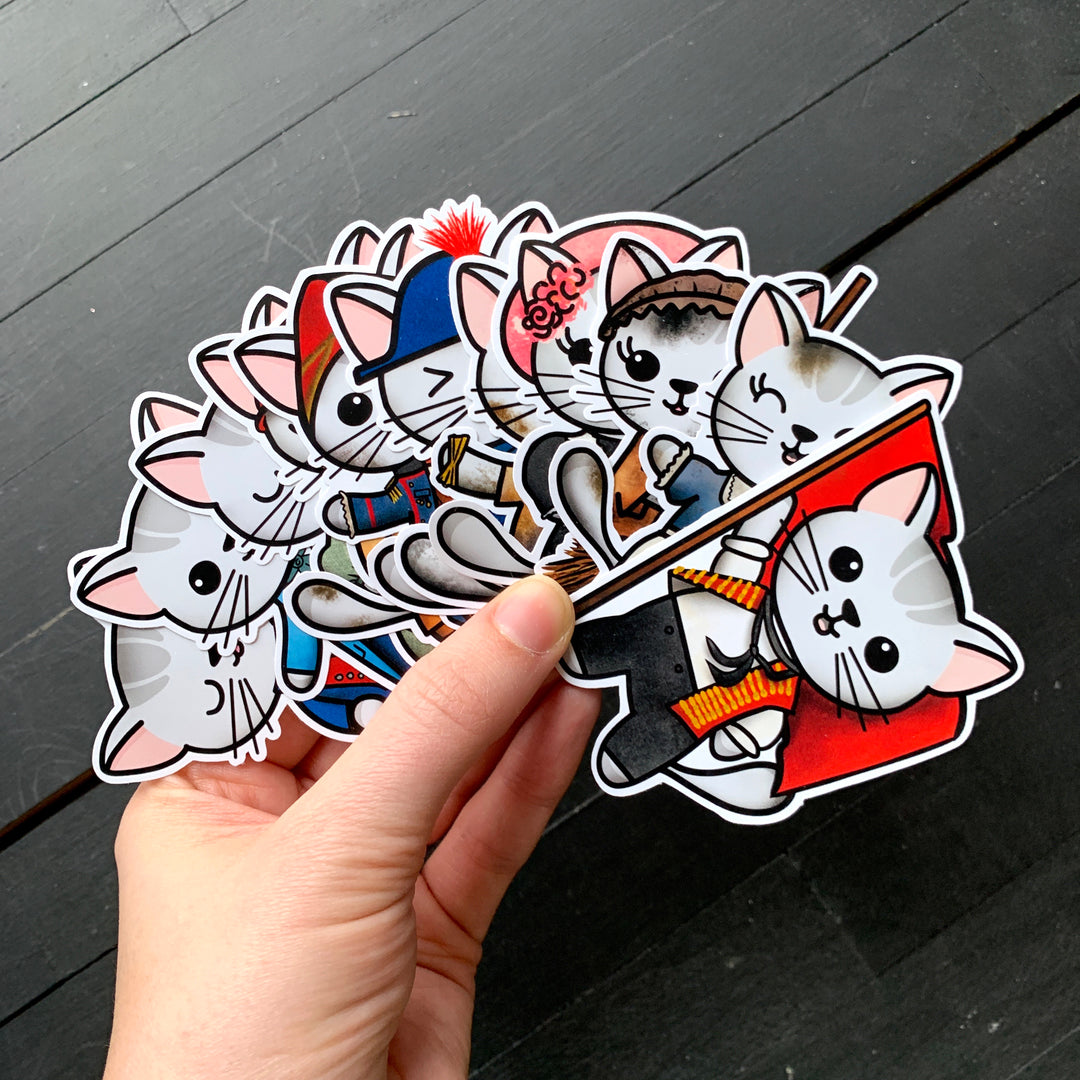 Les Miserclaws // Mabel // Die Cut Sticker Pack