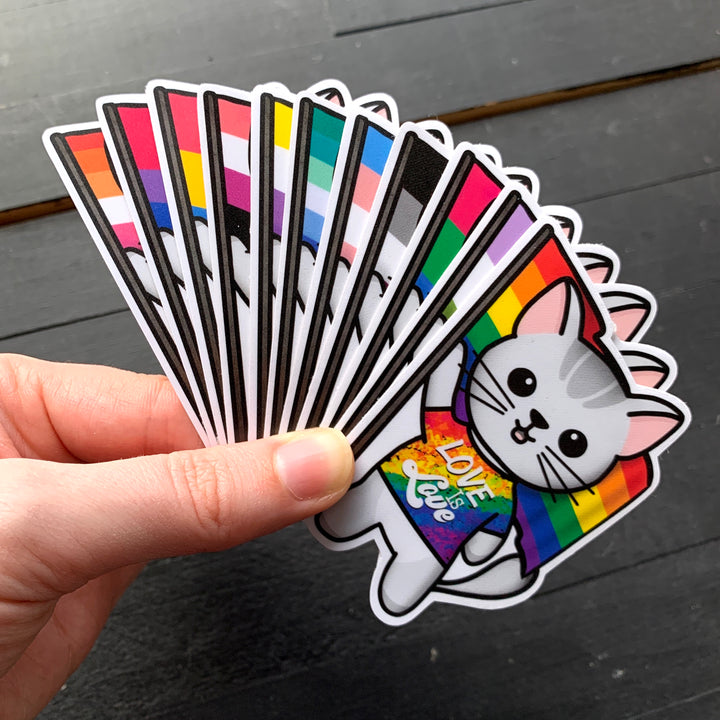 Pride Flags // Mabel // Die Cut Sticker