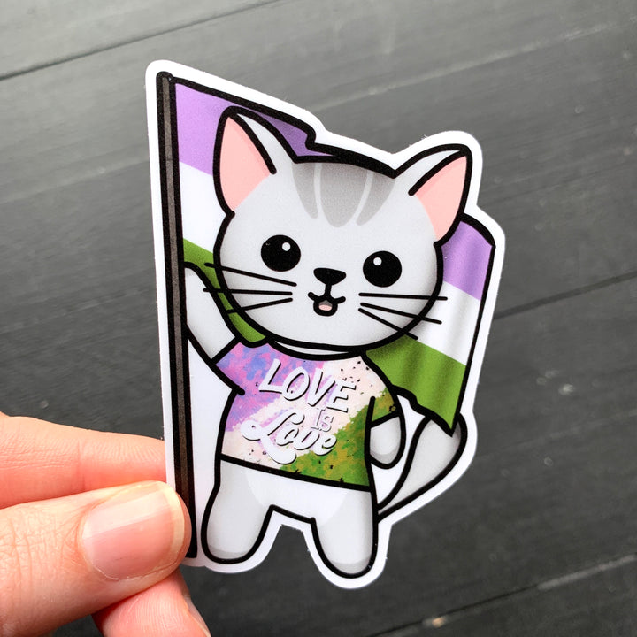 Pride Flags // Mabel // Die Cut Sticker