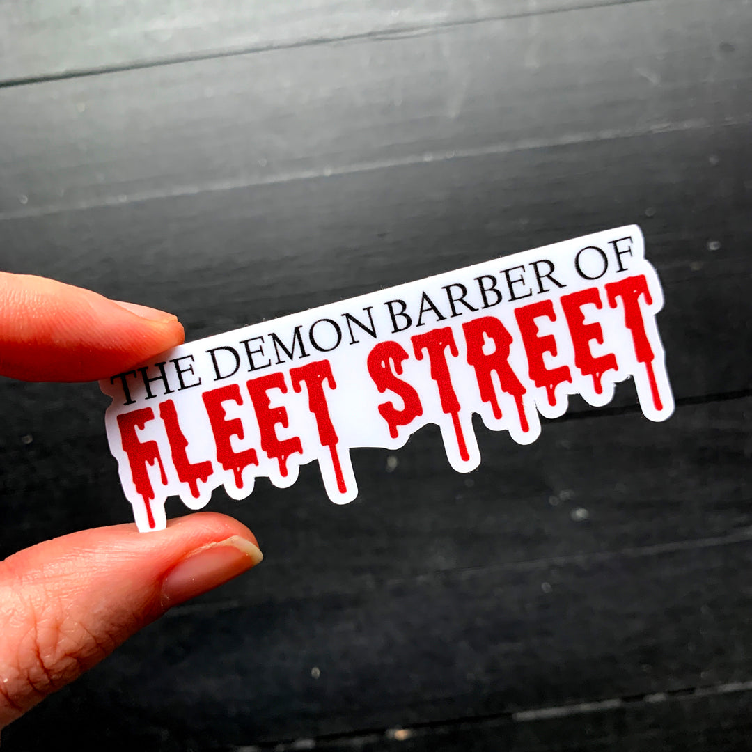 Demon Barber // Die Cut Sticker