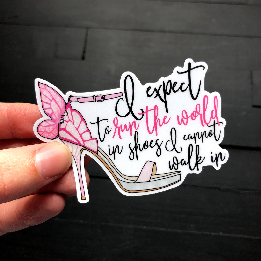 Run the World // Die Cut Sticker