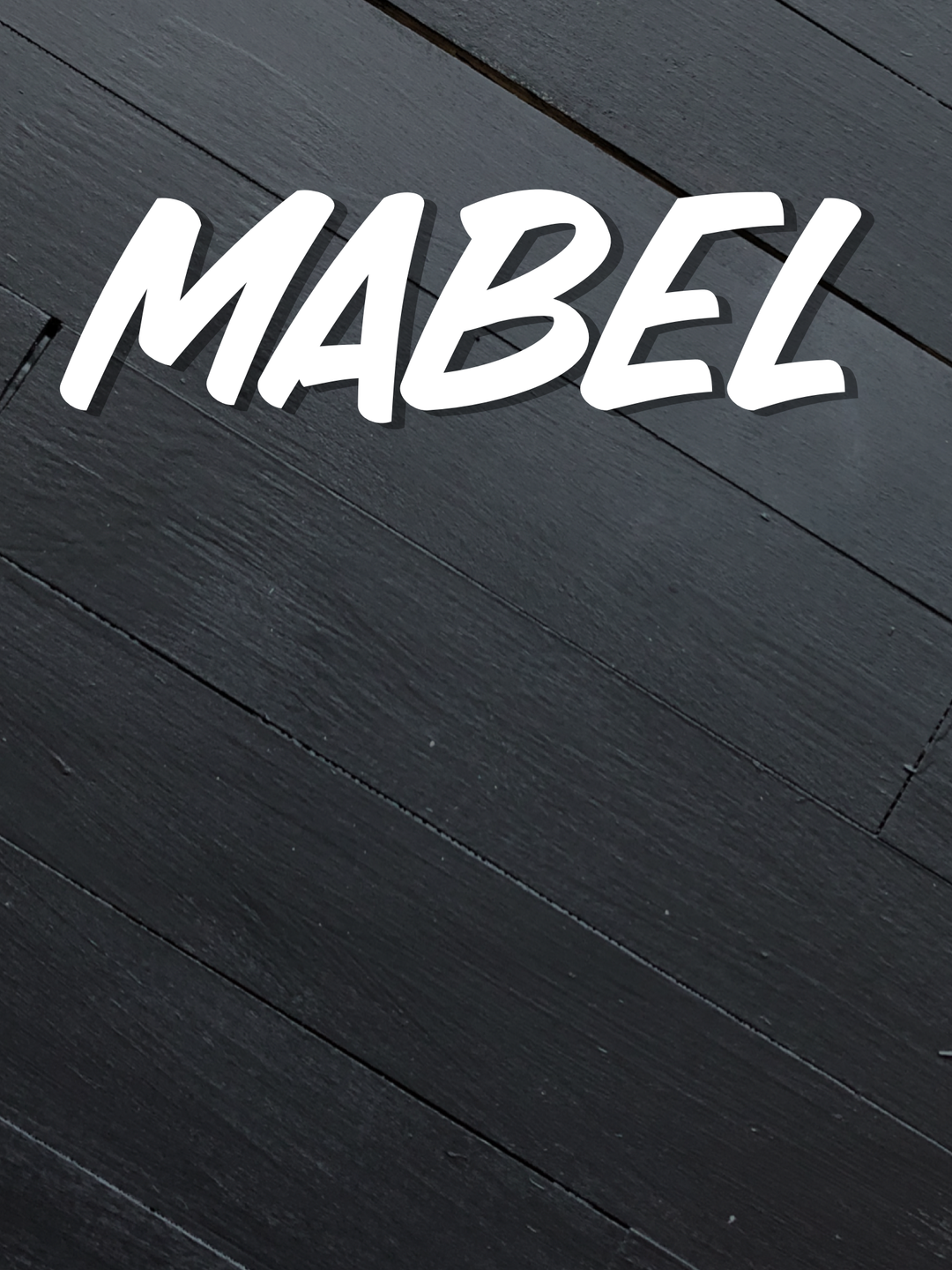 Mabel Diecut // Cast Gift