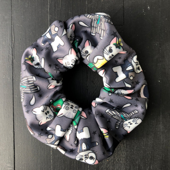 Halloween // Gray // Scrunchie