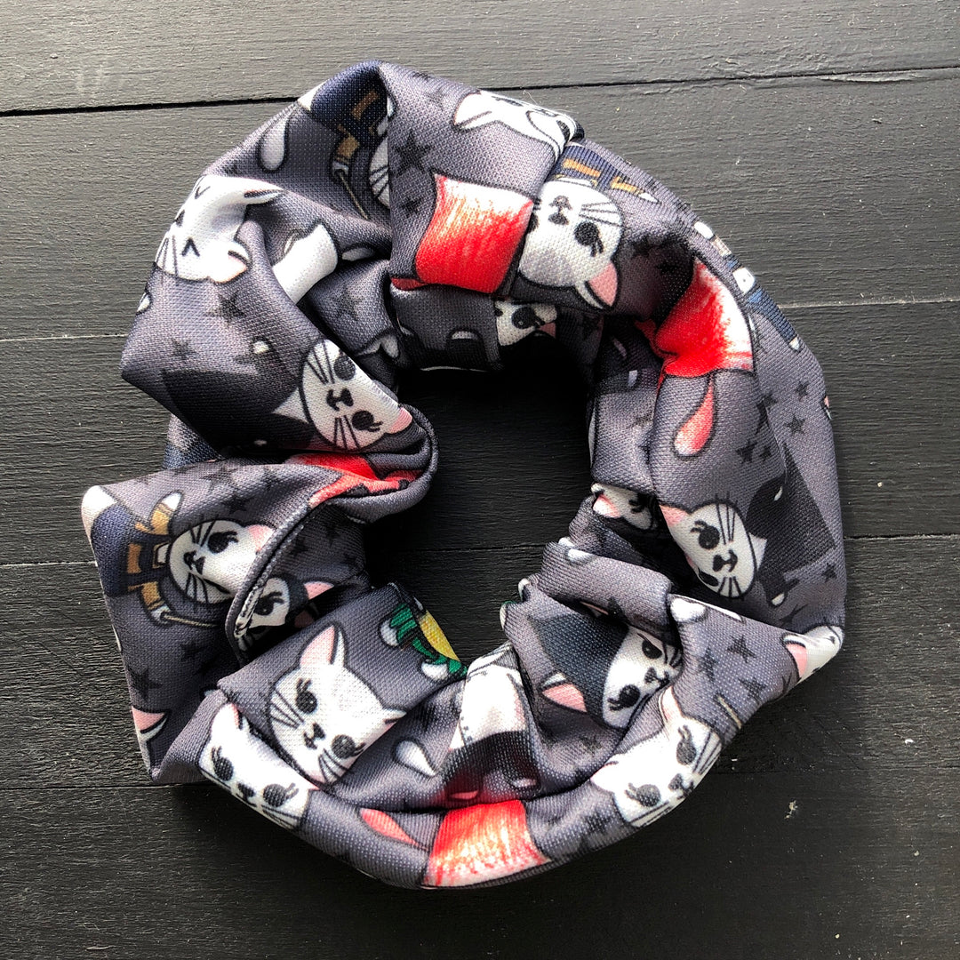 Halloween // Gray // Scrunchie