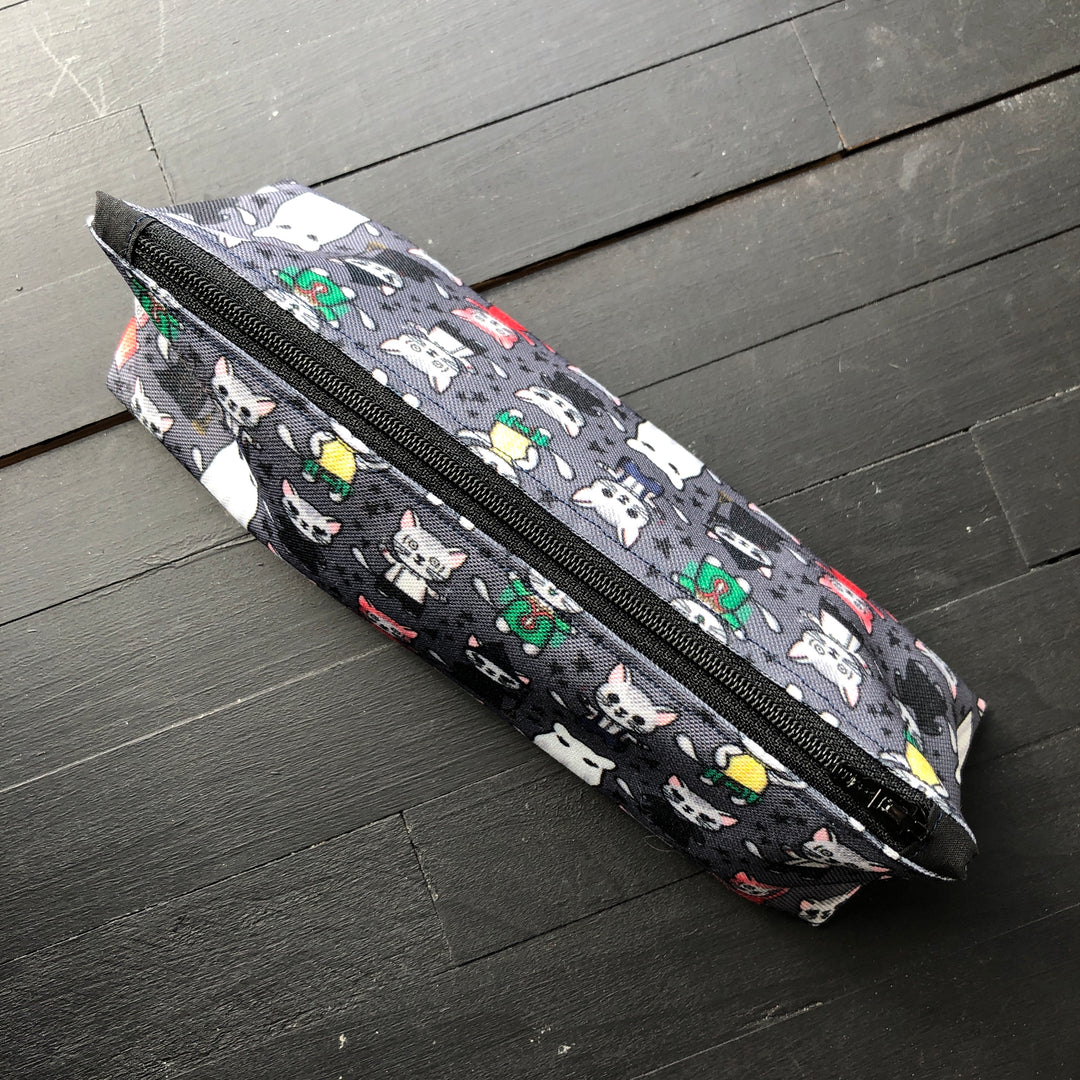 Halloween // Gray // Pencil Pouch