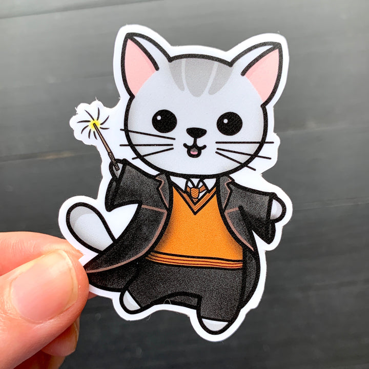 Cursed Kitten // Mabel Diecut Sticker