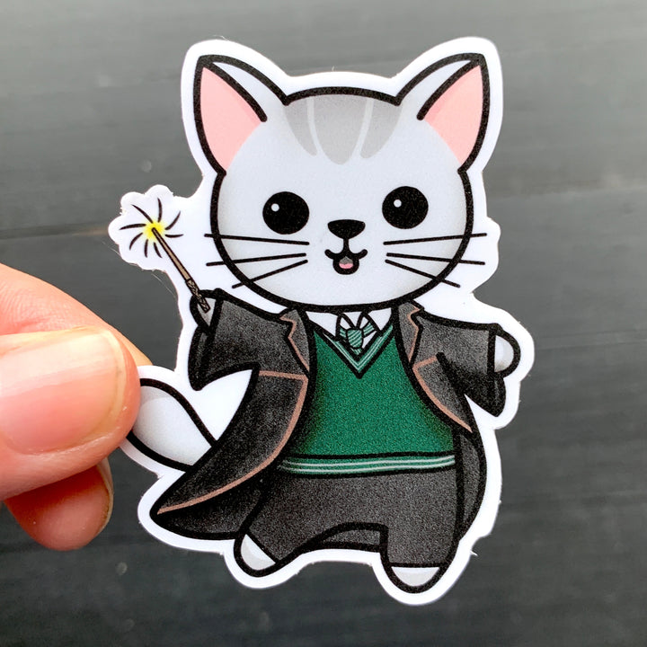 Cursed Kitten // Mabel Diecut Sticker