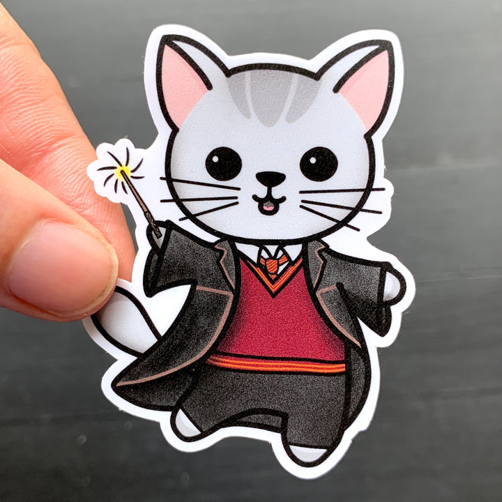 Cursed Kitten // Mabel Diecut Sticker