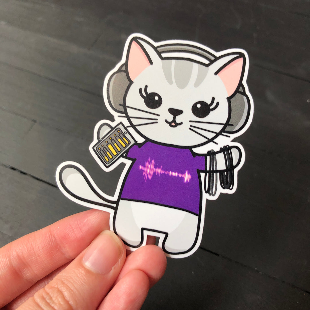 Sound Designer // Mabel // Die Cut Sticker