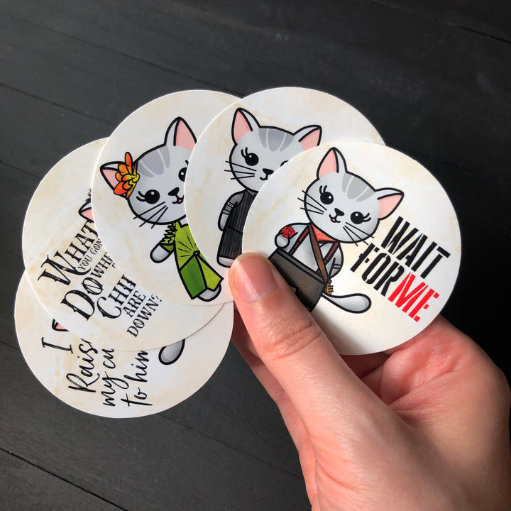 Mabeltown // Mabel // Circle Die Cut Sticker Pack
