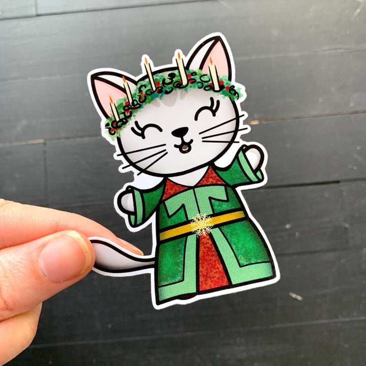 Christmas Carol // Mabel // Die Cut Sticker Pack
