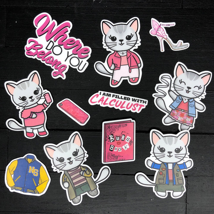 Mean Kittens // Vinyl Sticker Pack