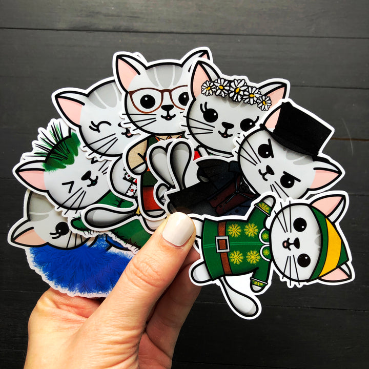 Holiday Vol. 1 // Mabel // Die Cut Sticker Pack