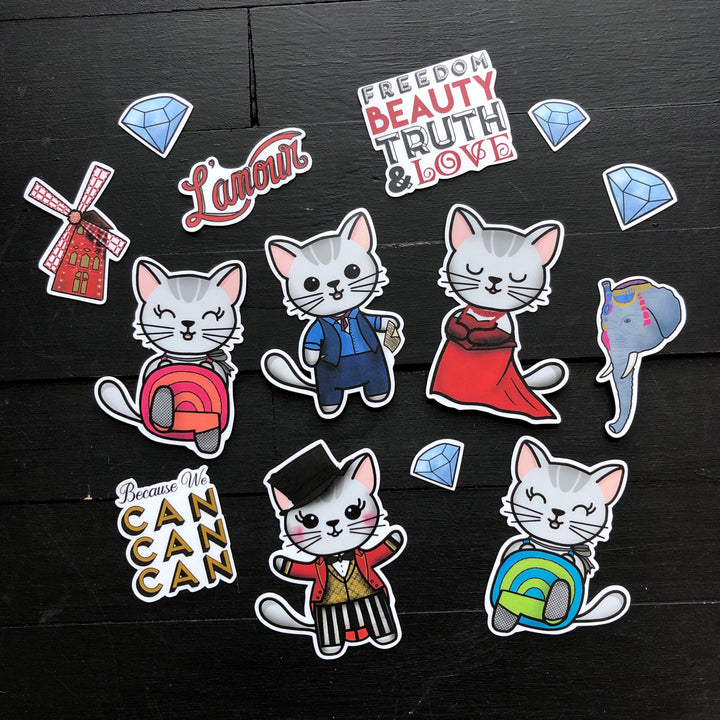 Mabel Rouge // Vinyl Sticker Pack