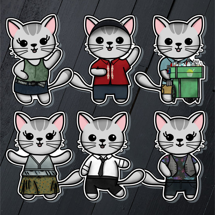 9,600 // Mabel // Die Cut Stickers