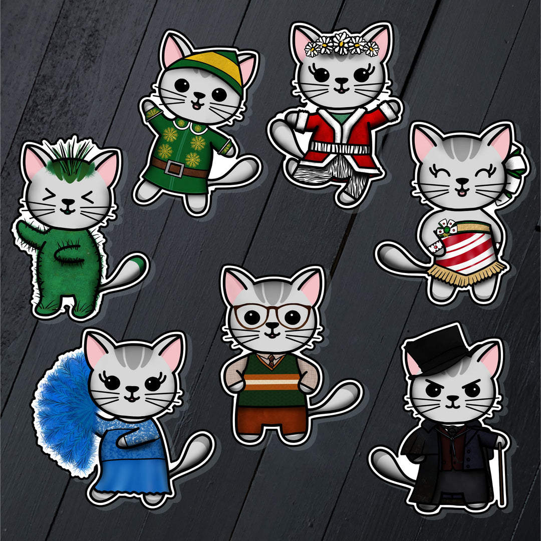 Holiday Vol. 1 // Mabel // Die Cut Sticker Pack