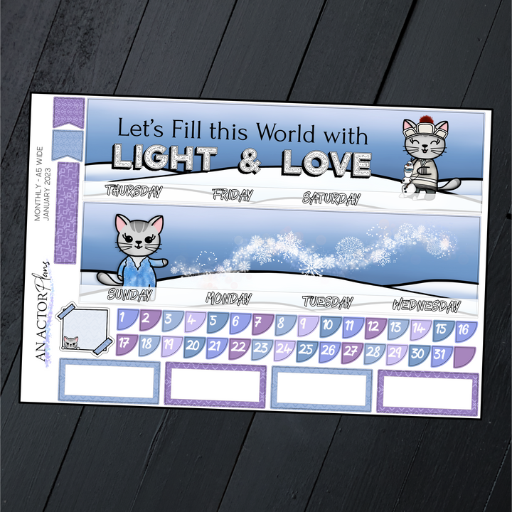 Light & Love // Monthly Kit // 3 Formats