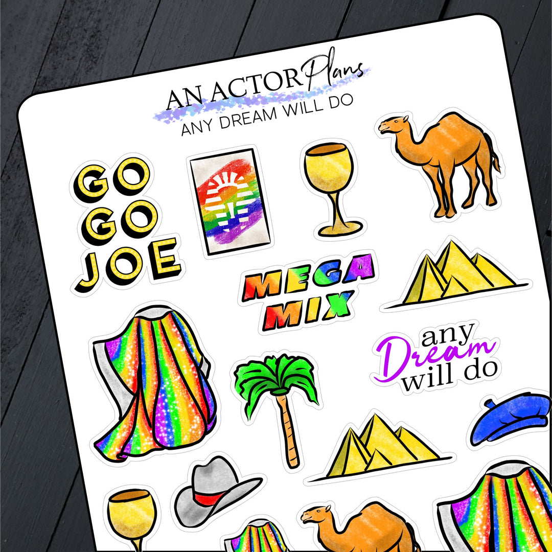 Go Go Joe // Doodle // Sticker Sheet