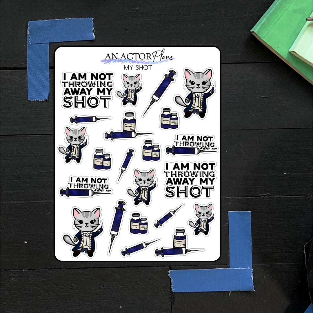 My Shot // Doodle // Sticker Sheet