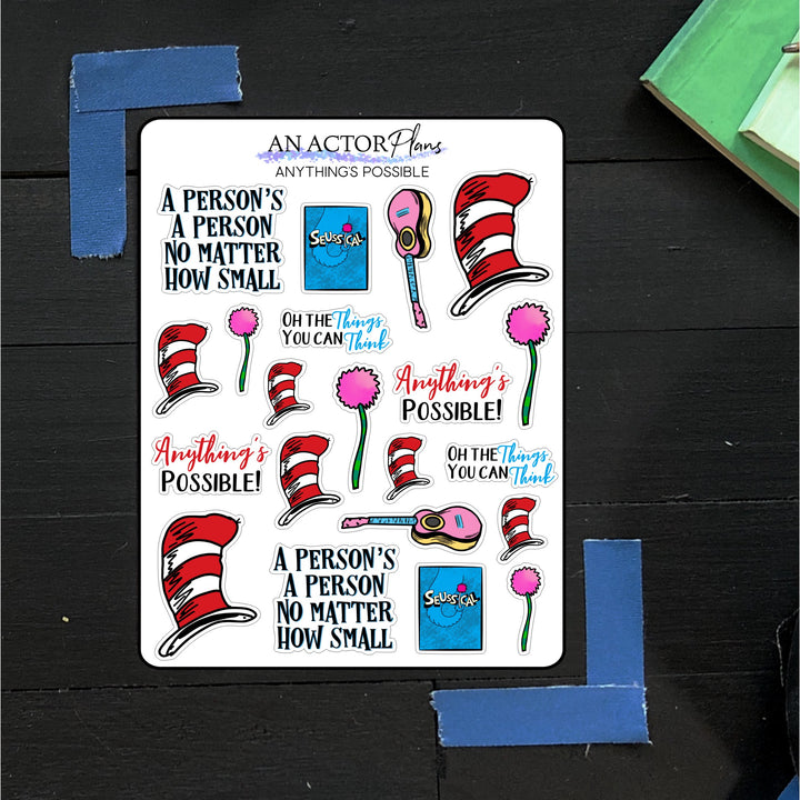 Anything's Possible // Doodle // Sticker Sheet