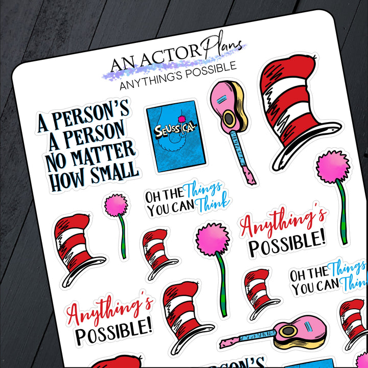 Anything's Possible // Doodle // Sticker Sheet